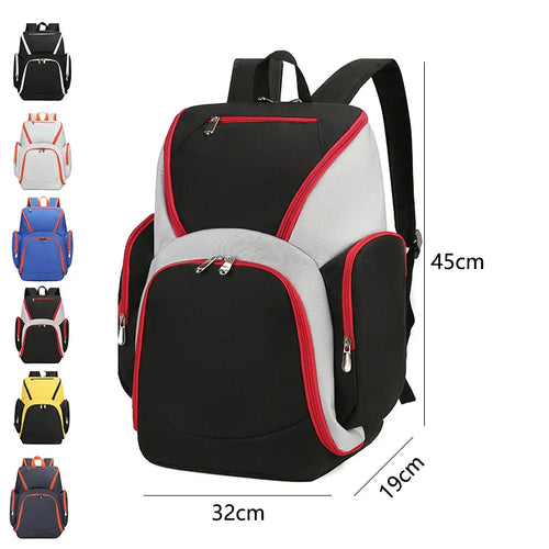 Basketball Backpack Large Capacity  Splash Proof Youth Large Sport Bag Men's Sports Training Football Bag Fashion Student Backpa
