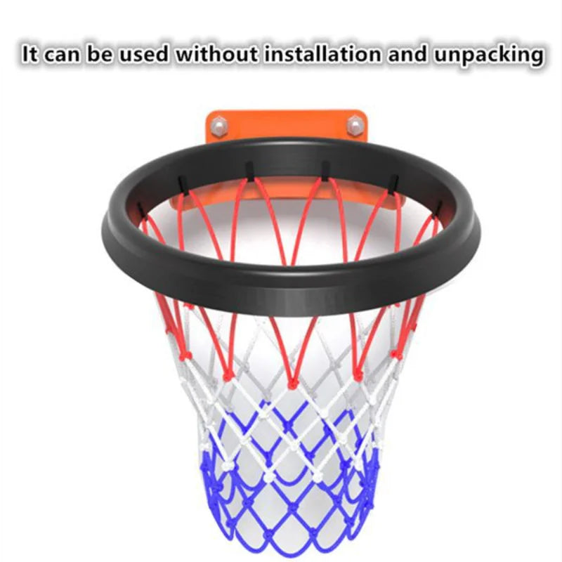 Pu Portable Basketball Net Frame Indoor Outdoor Detachable Professional Basketball Net Portable Universal Basketball Accessories