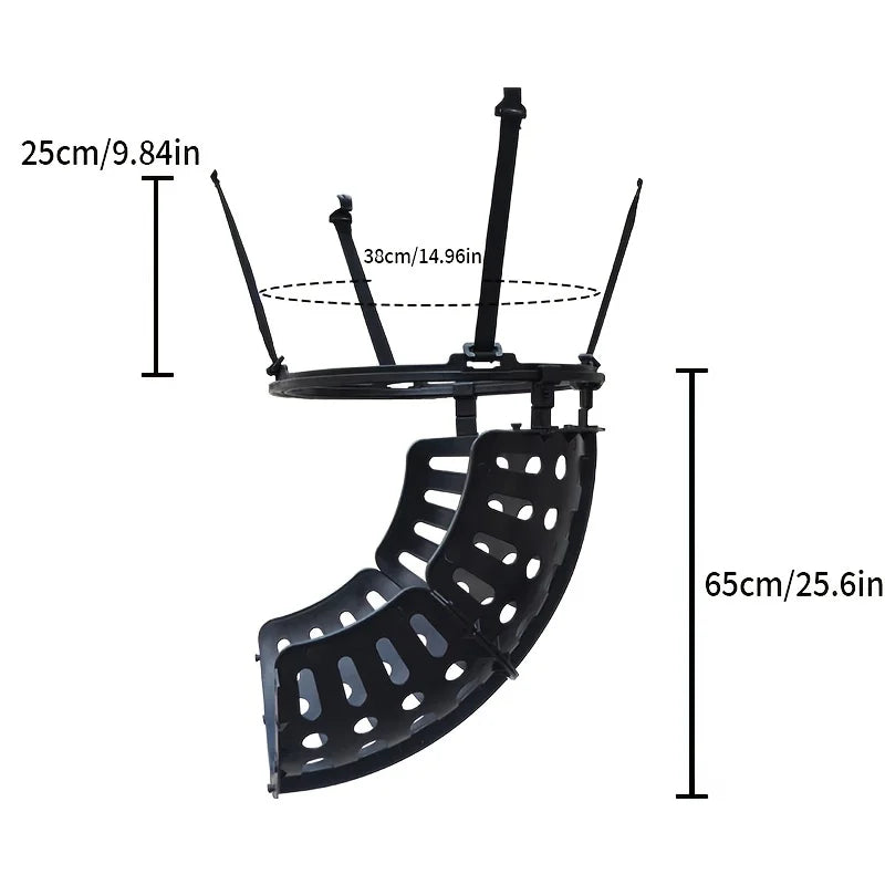1 Professional Basketball Hoop Simple Shooting Ball Return Trainer, Indoor and Outdoor Universal Type